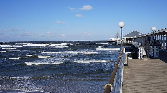 Usedom: Seebrücke Heringsdorf