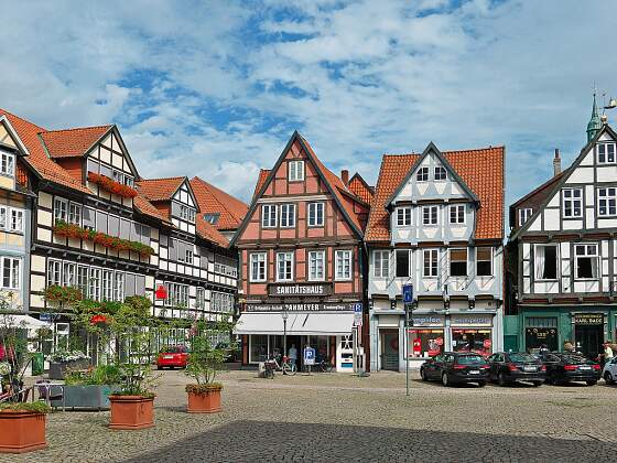 Celle Marktplatz Lüneburger Heide