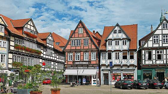Celle Marktplatz Lüneburger Heide