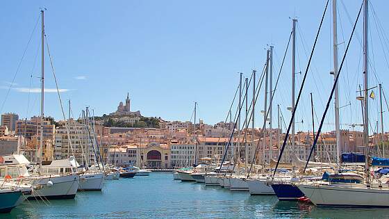 Marseille alter Hafen - Vieux Port