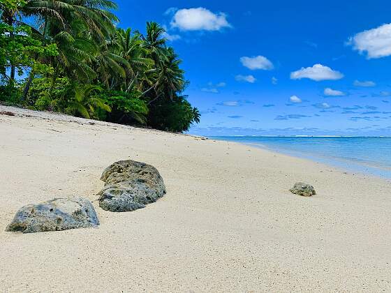 Rarotonga, Cookinseln: Muri Beach