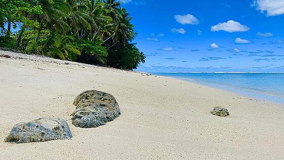 Rarotonga, Cookinseln: Muri Beach