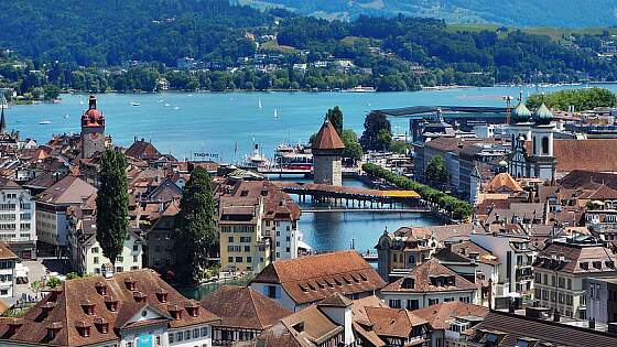 Schweiz: Altstadt von Luzern