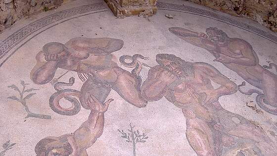 Sizilien: Piazza Armerina Mosaiken