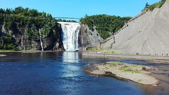 Montmorency Wasserfall, Quebec