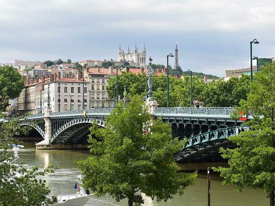 Lyon: Brücke über die Rhone