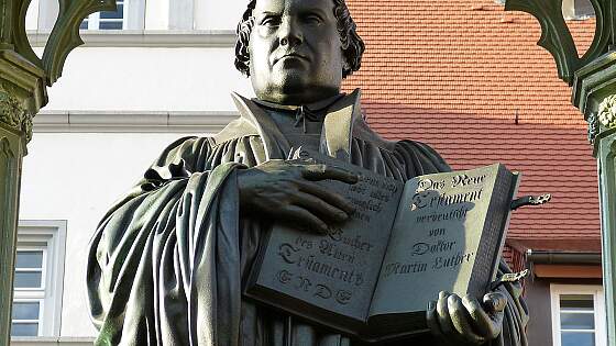 Lutherdenkmal in Wittenberg