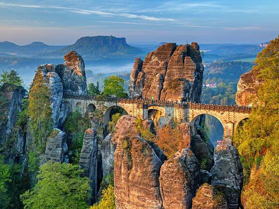 Elbsandsteingebirge: Basteibrücke