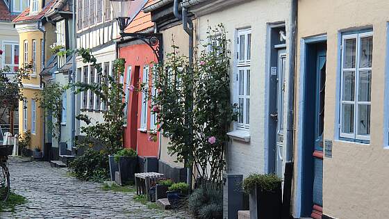 Altstadt von Aalborg in Dänemark
