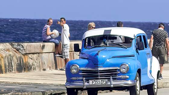 Havanna, Kuba: Promenade El Malecon