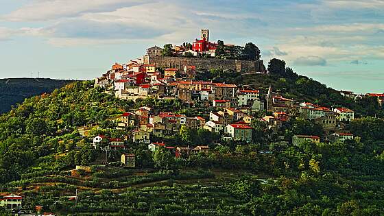 Kroatien, Istrien: Motovun