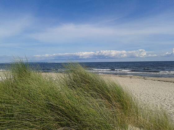 Ostseestrand bei Göhren auf Rügen