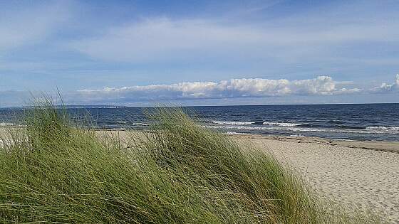 Ostseestrand bei Göhren auf Rügen