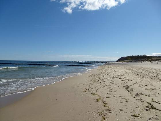 Strand vom Seebad Koserow Usedom