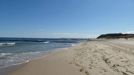 Strand vom Seebad Koserow Usedom