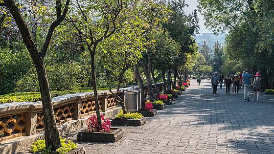 Mexiko-City: Chapultepec Park