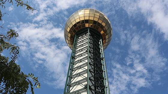 USA, Knoxville: Sunsphere Tower
