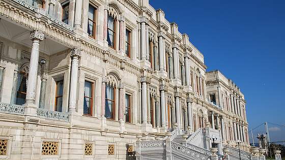 Türkei, Istanbul: Ciragan Palast