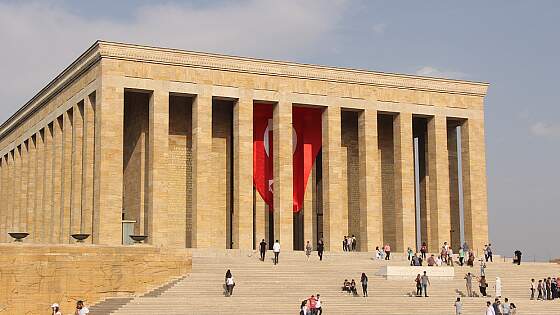 Türkei, Ankara: Atatürk Mausoleum