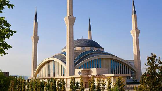 Türkei, Ankara: Kocatepe Moschee