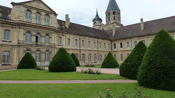 Burgund: Kloster Cluny