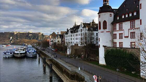 Koblenz Altstadt am Rhein