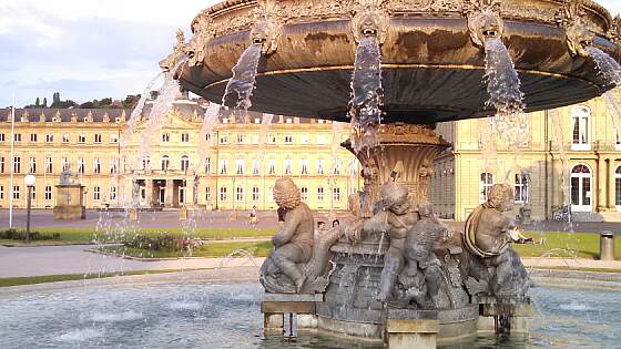 Stuttgart Schlossbrunnen