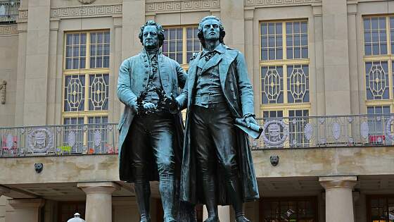 Goehte & Schiller in Weimar