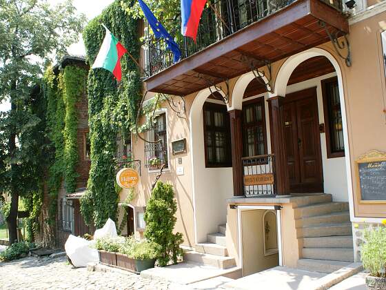 Altstadt von Plovdiv in Bulgarien
