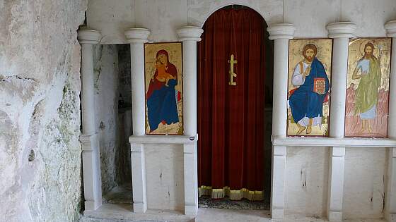 Rousse: Felsenkirche Ivanovo