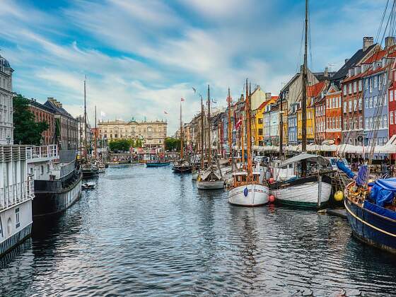 Nyhavn in Kopenhagen