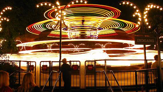 Krusell auf dem Tivoli in Kopenhagen