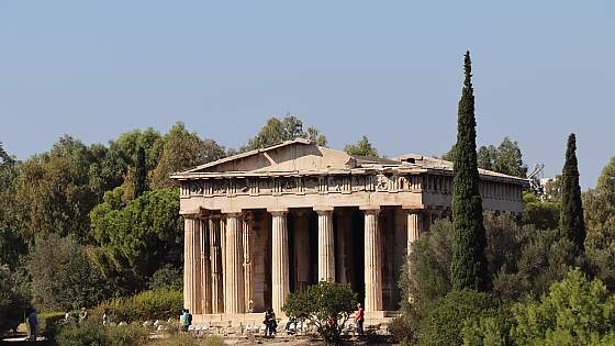 Griechenland: Athen Hephaistos Tempel