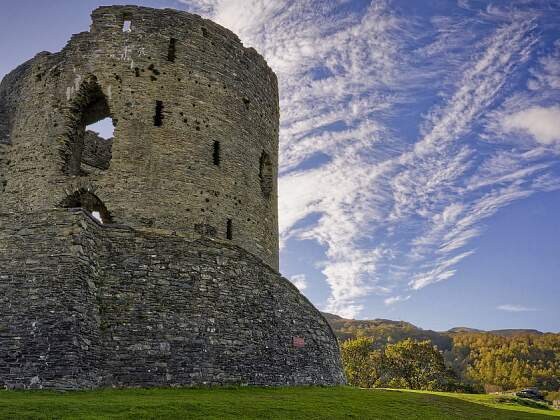Nordwales: Burg im Snowdonia Nationalpark