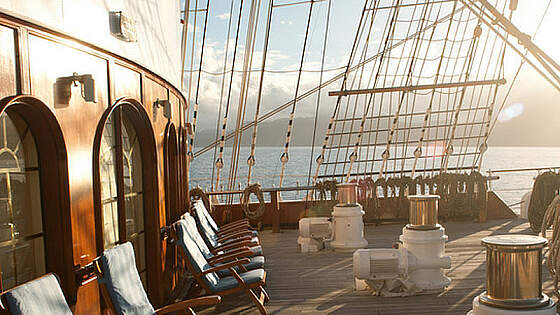 Sea Cloud 2: Lido Deck