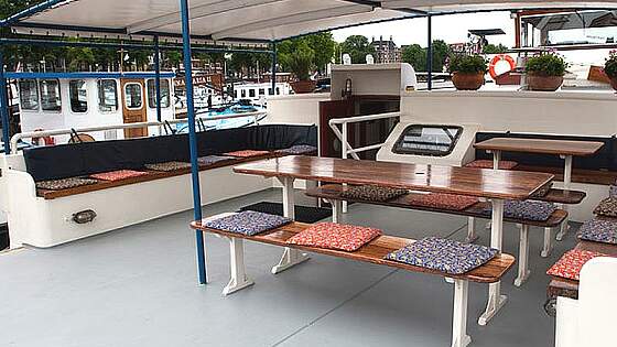 MS Sarah: Sonnendeck