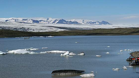 Island: Vatnajökull Gletscher