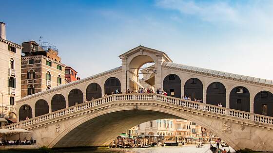 Venedig: Rialtobrücke