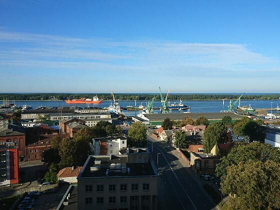 Litauen, Klaipeda: Stadt und Hafen