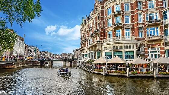 Niederlande, Amsterdam: Grachten