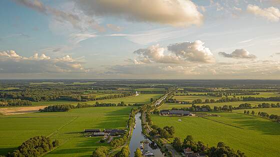 Niederlande: Landschaft in Drenthe