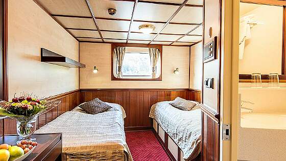 MS Florentina: Kabine Hauptdeck