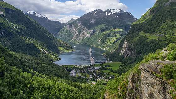 Norwegen, Bergen: Landschaft & Fjord