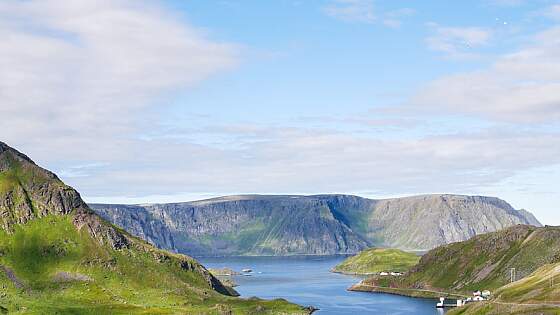 Norwegen: Landschaft am Nordkap