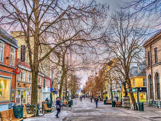 Norwegen: Innenstadt Trondheim