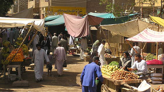 Luxor, Ägypten: Markt