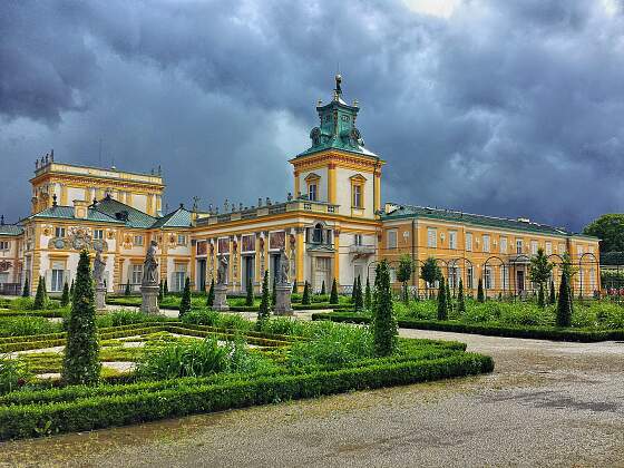 Polen, Warschau: Wilanow Palast