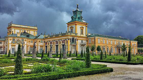 Polen, Warschau: Wilanow Palast