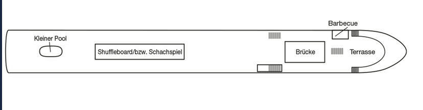 MS Andrea: Deckplan Sonnendeck