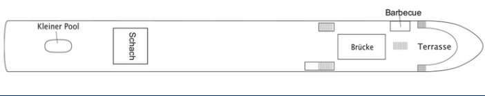 MS Amina: Deckplan Sonnendeck